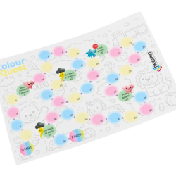 Colour Quest Fun Path - plansza do nauki języka angielskiego