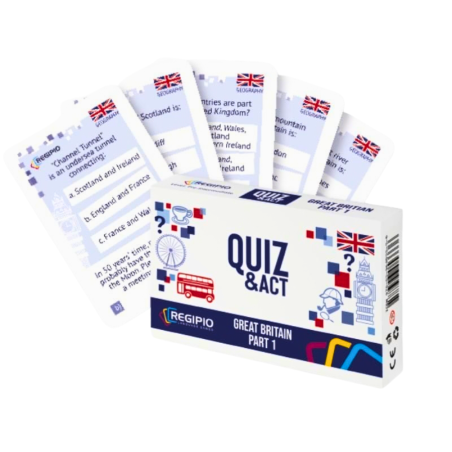 QUIZ & ACT Part 1 Great Britain | Gra językowa do nauki angielskiego