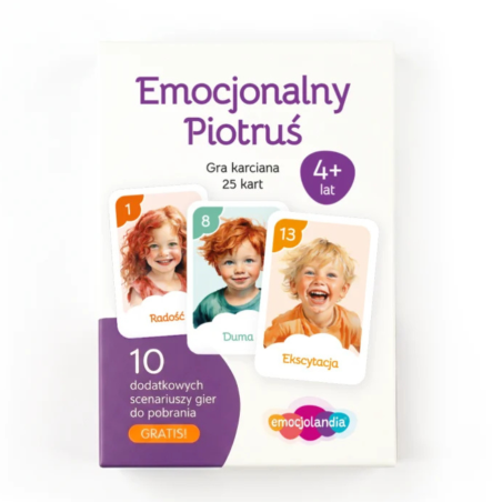 Emocjonalny Piotruś – gra edukacyjna o emocjach dla dzieci