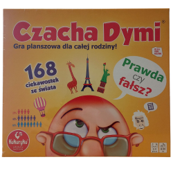 Czacha dymi - gra planszowa z pytaniami dla dzieci i rodziny