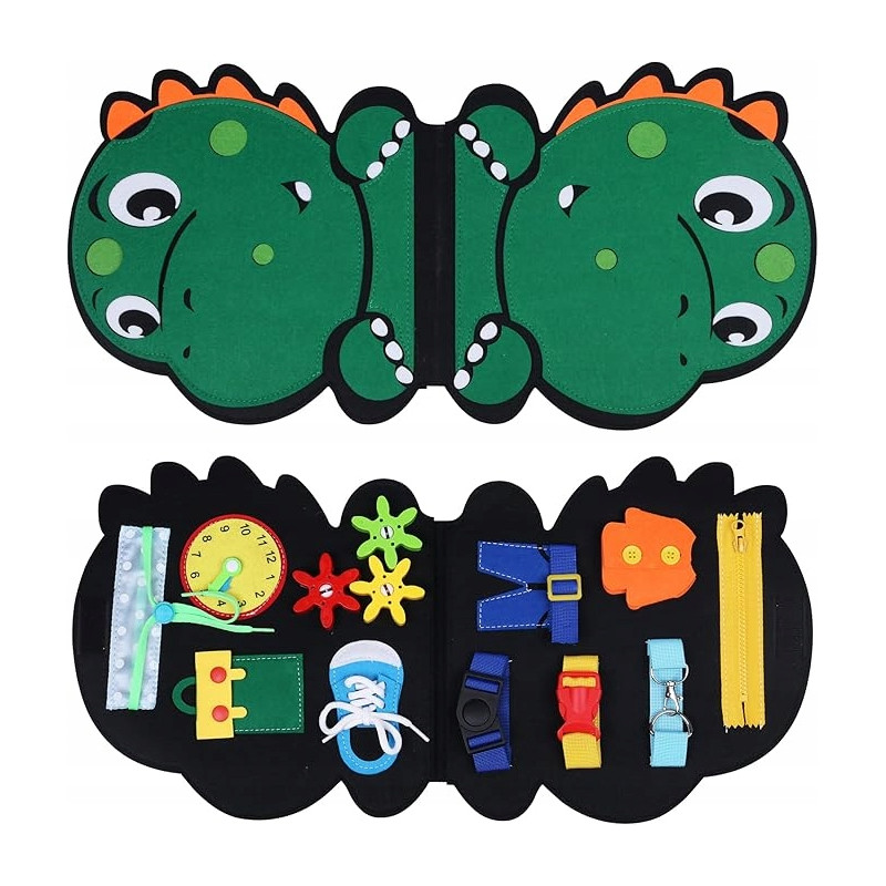 Książeczka Sensoryczna Dinozaur
