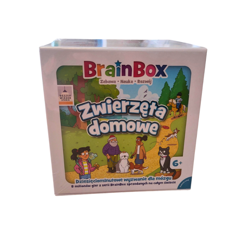 BrainBox Zwierzęta domowe, gra edukacyjna dla dzieci