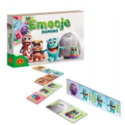 Domino Emocje Gra Edukacyjna Alexander 4+