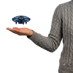 Mini dron S-LINE Ufo RCC105 sterowany dłonią LED