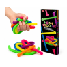 Neonowy makaron, sznurki do rozciągania, 6 sztuk