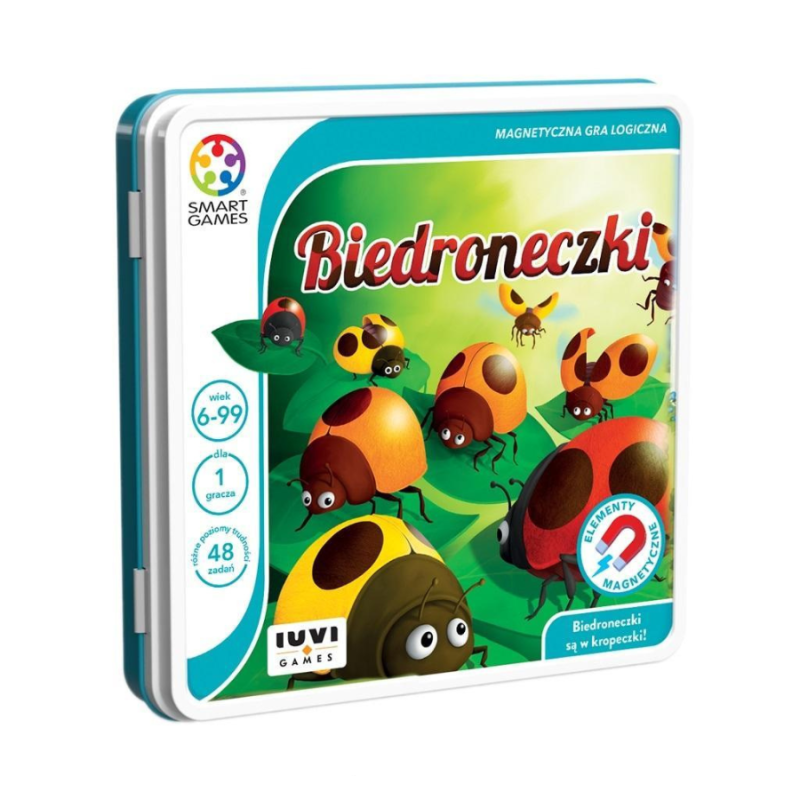 Biedroneczki są w kropeczki! Gra logiczna dla dzieci