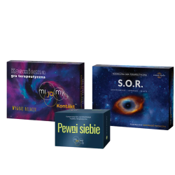 Zestaw gier terapeutycznych KONTAKT, SOR, PEWNI SIEBIE
