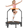 Trampolina fitness z uchwytem składana 102 cm | Si-iS
