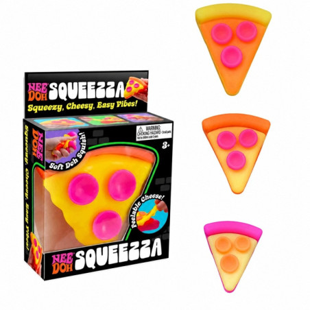 Gniotek Pizza z Salami – zabawka sensoryczna | Si-iS
