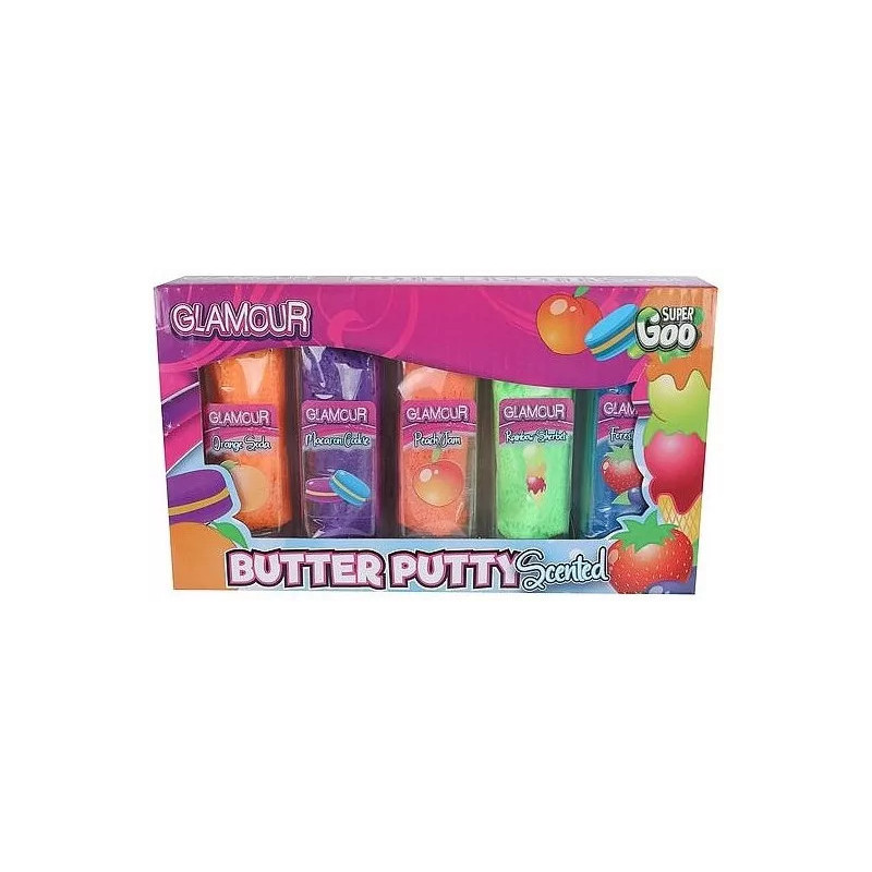 Masa Maślana Super Goo Glamour 5 × 60 g – Sensoryczna