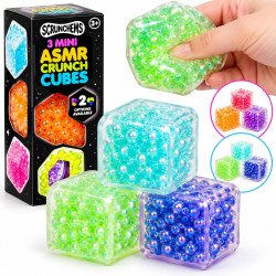 Mini Kostki ASMR – Gniotki Sensoryczne 3 szt.