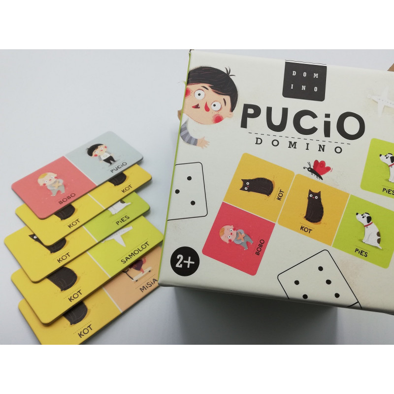 Nasza Księgarnia Pucio Domino - Gra dla dziecka - Ceny i opinie 