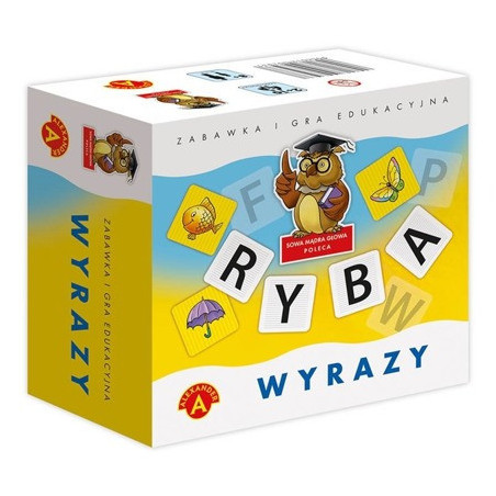 Wyrazy. Gra edukacyjna/ tworzenie wyrazów/układanie liter w wyrazy