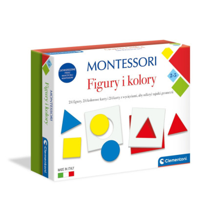 Montessori Figury i Kolory