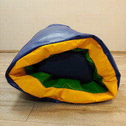 Tunel sensoryczny NIEOTWIERANY-100 cm /skaj