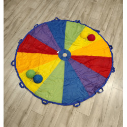 Chusta animacyjna, 1,75  m/ 12 uchwytów